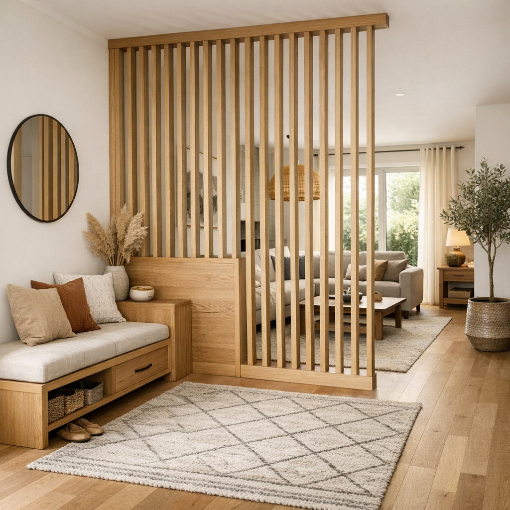 créer une entrée dans une maison sans entrée